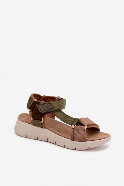 Sandales femmes vertes de style sportif Artiker 58C1232