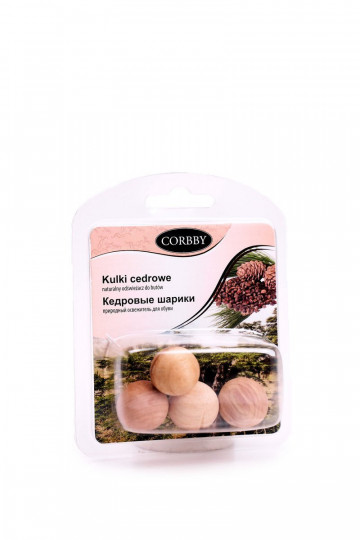 CORBBY boules de cèdre 4 pcs.