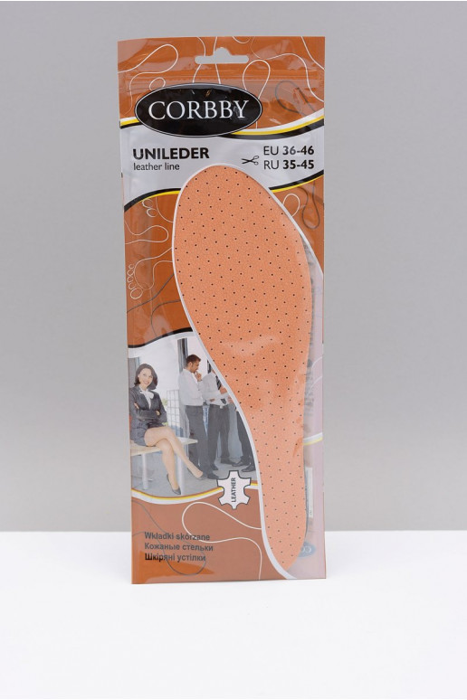 CORBBY UNILEDER semelles universelles en cuir