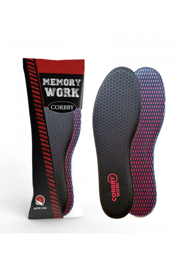 CORBBY MEMORY INSOLE semelles avec forme mémoire