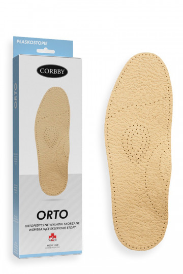 CORBBY ORTO orthopädische Ledereinlegesohlen