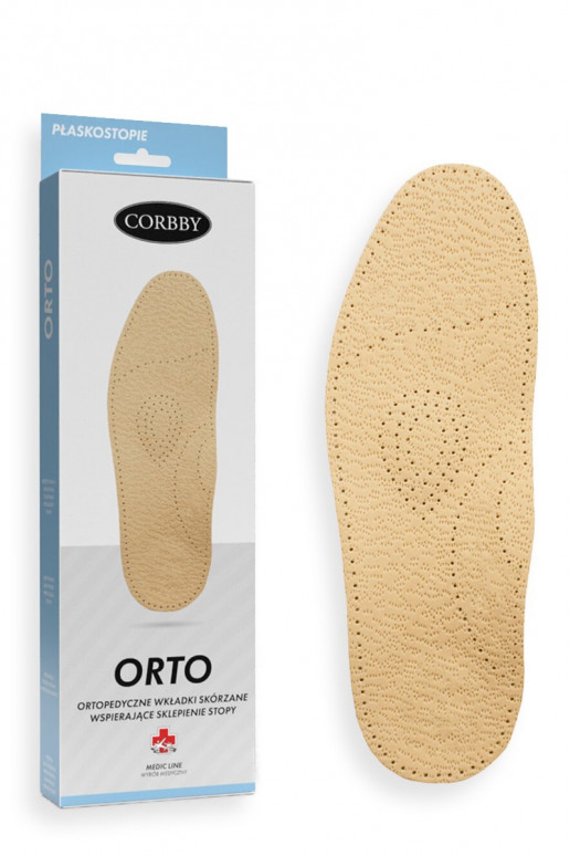 CORBBY ORTO Semelles orthopédique Peau
