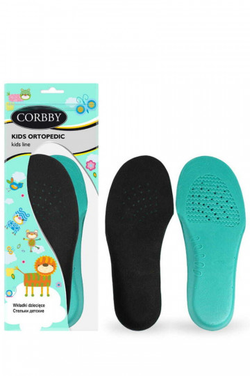 CORBBY KIDS ORTOPEDIC orthopedische geprofileerde inlegzolen voor kinderen met holte