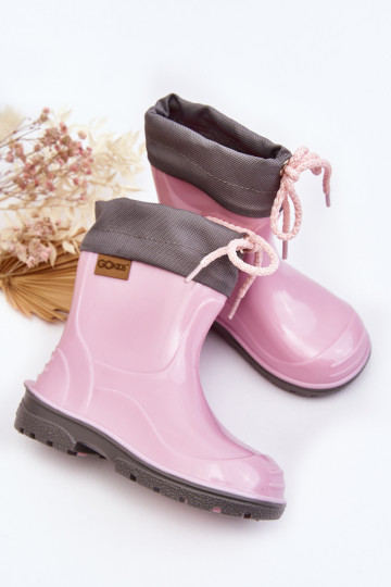 Kinder Gummistiefel in Rosa GoKids KIMMY 951 2