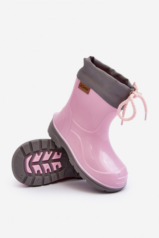 Regenlaarzen Kinderen KIMMY roze GoKids 951