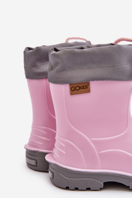 Gummistiefel Kindisch KIMMY pinke Farbe GoKids 951