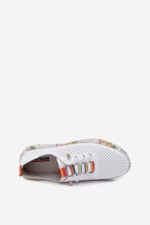 Haut Schuhe Feminin Ermöglicht Gemustertj Platformie Artiker 58C0597 Zueiße Farbe