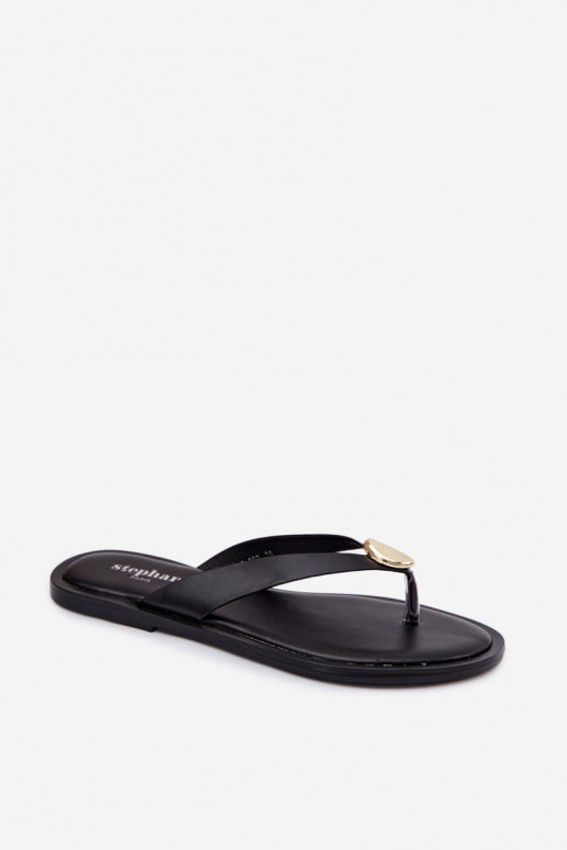isocèle Chaussons Chaussons Féminin Ze couleur doréem Detalem couleur noire Tella