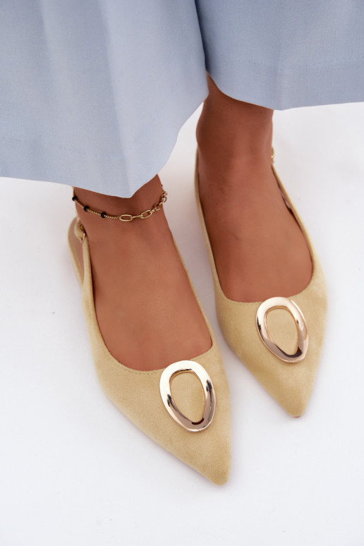 Damen Sandalen mit breitem Absatz und Ornamenten in gelber Farbe von Sparkle