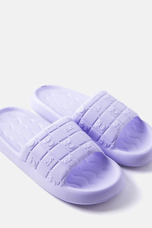 Tongs de piscine violettes Janina