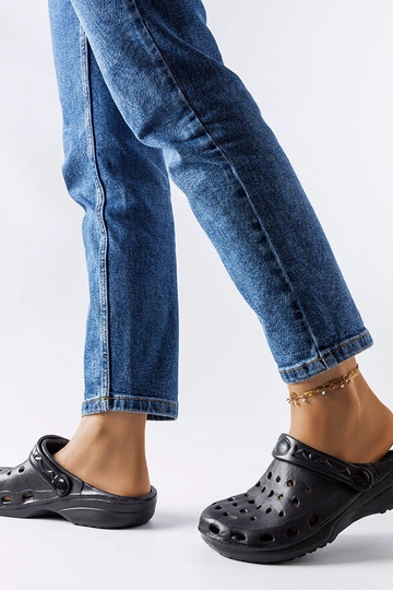 Schwarze Clogs mit geschlossener Spitze Kleist 2