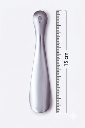 Corbby cuillère à chaussures en plastique grise 15 cm