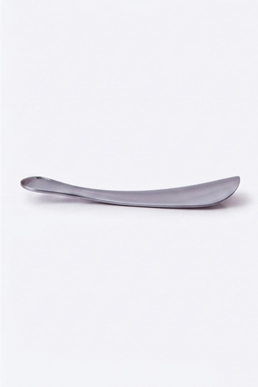 Corbby plastic schoenlepel grijs 15 cm
