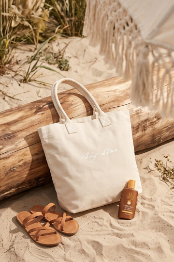 Sac en tissu/sac Big Star RR574237 sable clair 2
