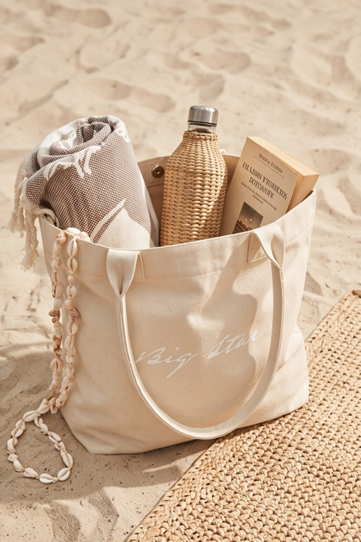 Sac en tissu/sac Big Star RR574237 sable clair