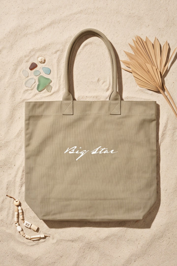 Sac en tissu/sac Big Star RR574235 sable foncé 2
