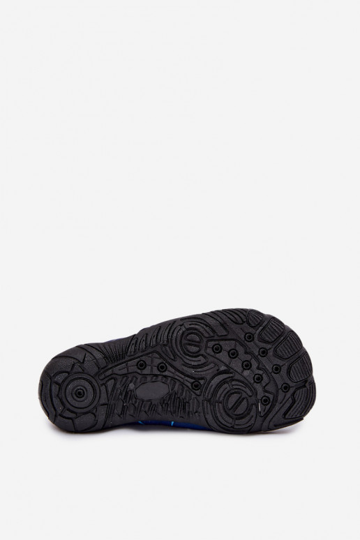 Donkerblauwe kinderschoenen met plakkende sluitingen PROINATER PRO-26-48-102K