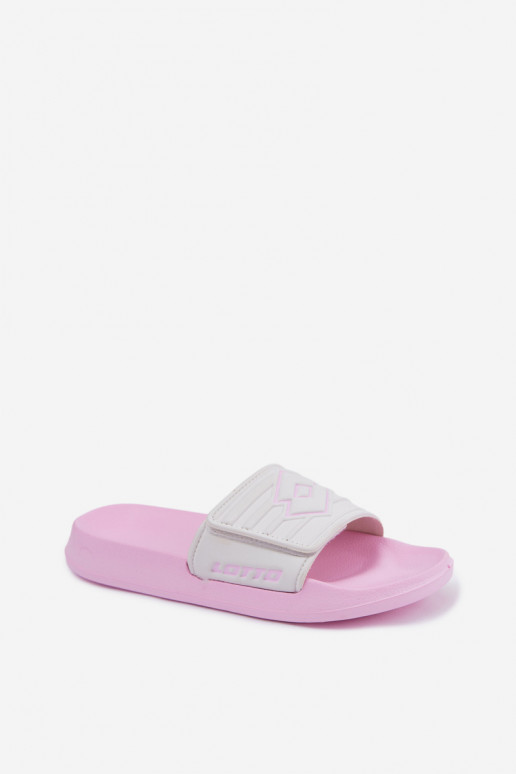 Roze-witte dames slippers LOTTO FLYDE 2400941U-4110
