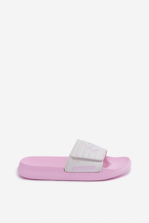 Roze-witte dames slippers LOTTO FLYDE 2400941U-4110