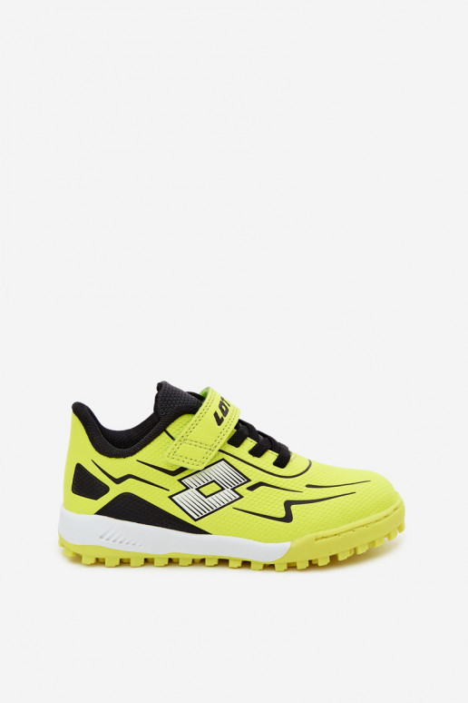Chaussures pour enfants jaunes néon LOTTO DASHER 2600920