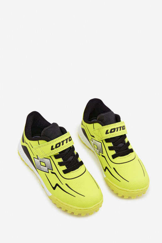 Chaussures pour enfants jaunes néon LOTTO DASHER 2600920