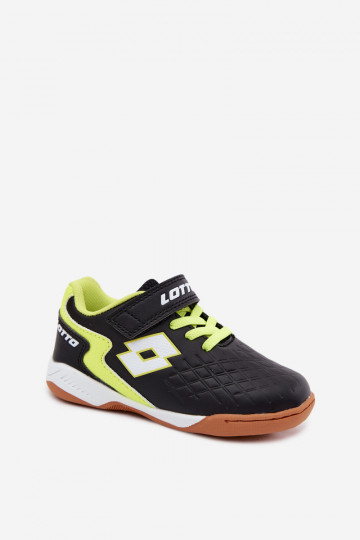 Chaussures pour enfants noires LOTTO DASHER 2600920