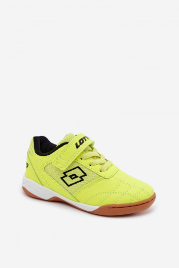 Neon-gelbe Kindersportschuhe LOTTO INHIZZER 2600120K