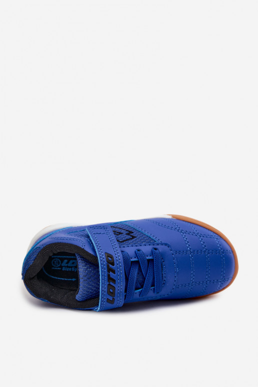 Chaussures de sport pour enfants bleues LOTTO INHIZZER 2600120K