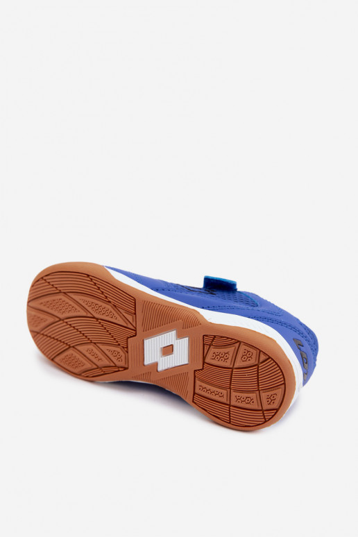 Chaussures de sport pour enfants bleues LOTTO INHIZZER 2600120K