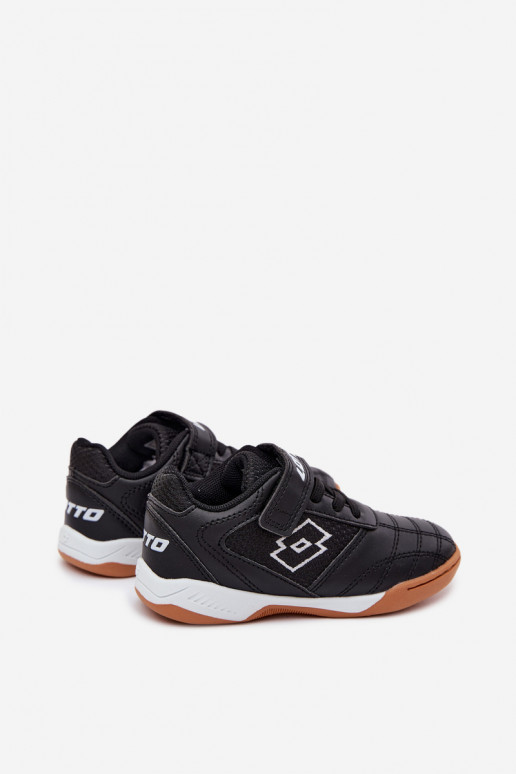 Zwarte kindersportschoenen LOTTO INHIZZER 2600120K