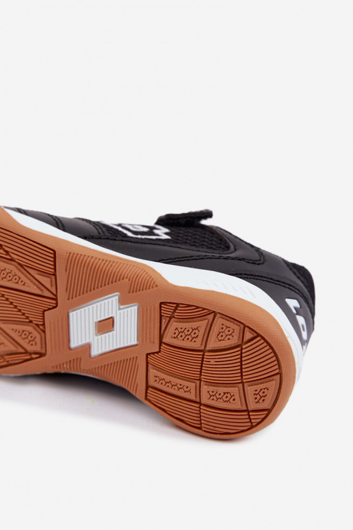 Schwarze Kindersportschuhe LOTTO INHIZZER 2600120K