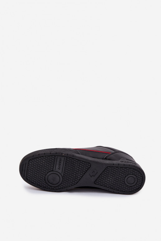 Baskets pour hommes LOTTO NANDU 2400100 couleur noire