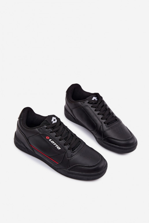 Baskets pour hommes LOTTO NANDU 2400100 couleur noire