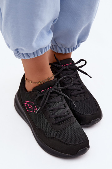 Unisex Sportschuhe LOTTO CONNECT 2400001 schwarze Farbe