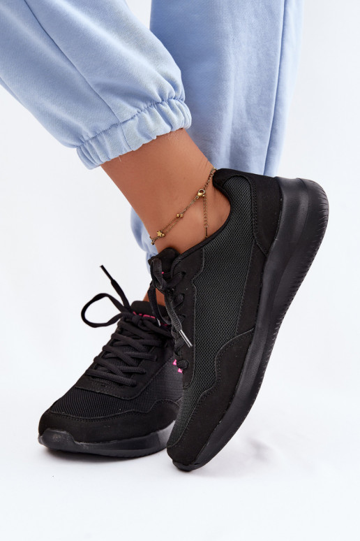 Unisex sportschoenen LOTTO CONNECT 2400001 zwarte kleur