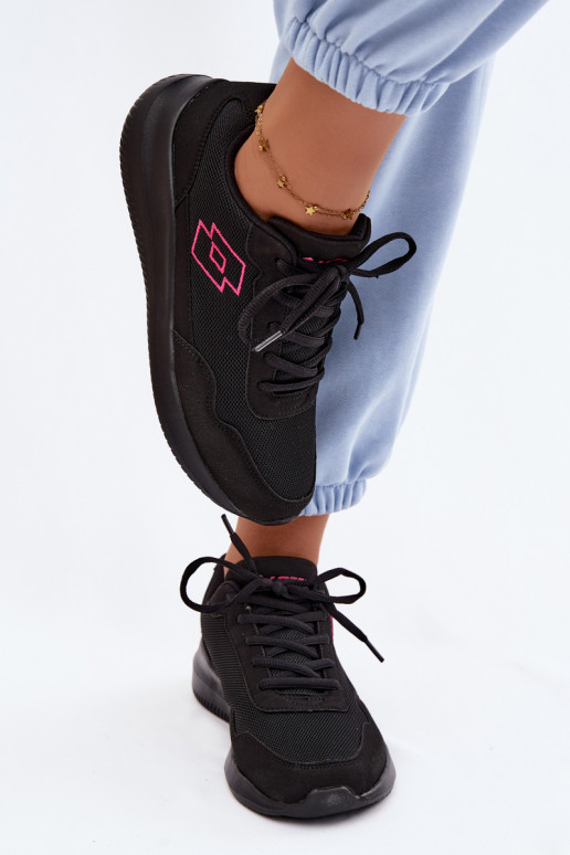 Unisex sportschoenen LOTTO CONNECT 2400001 zwarte kleur