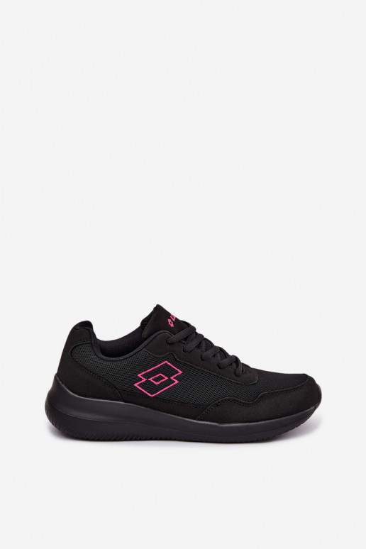 Unisex Sportschuhe LOTTO CONNECT 2400001 schwarze Farbe