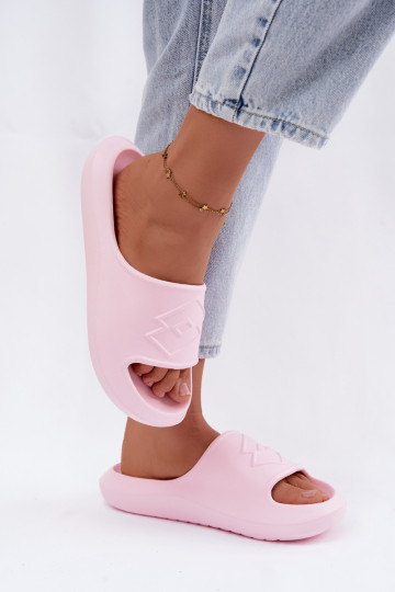 Dames lichte slippers LOTTO SLAY 2400471U roze kleur