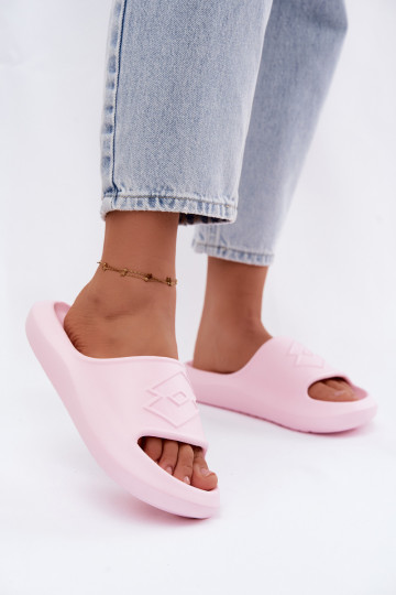 Dames lichte slippers LOTTO SLAY 2400471U roze kleur 2