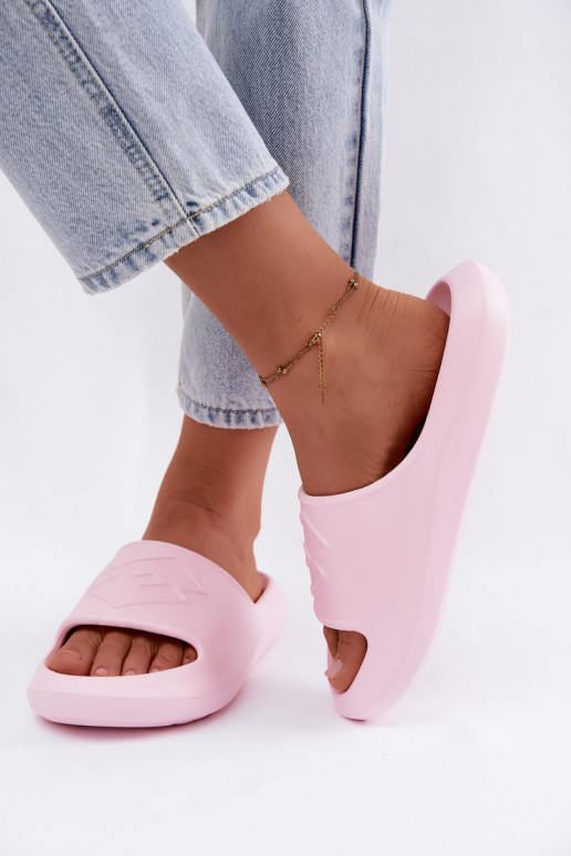 Damen leichte Slipper LOTTO SLAY 2400471U rosa Farbe