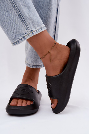 Chaussons légers pour femmes LOTTO SLAY 2400471U couleur noire