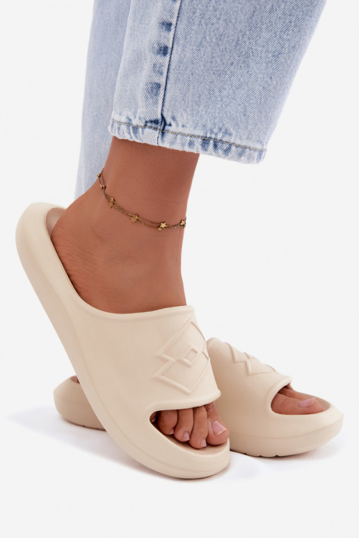 Chaussons légers pour femmes LOTTO SLAY 2400471U couleur sable
