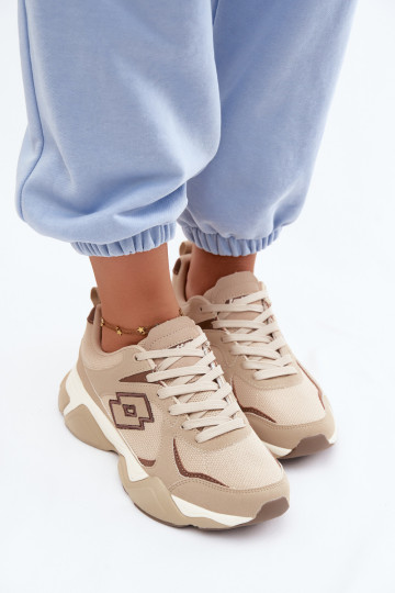 Heren sneakers LOTTO INANY 2401530 zandkleur