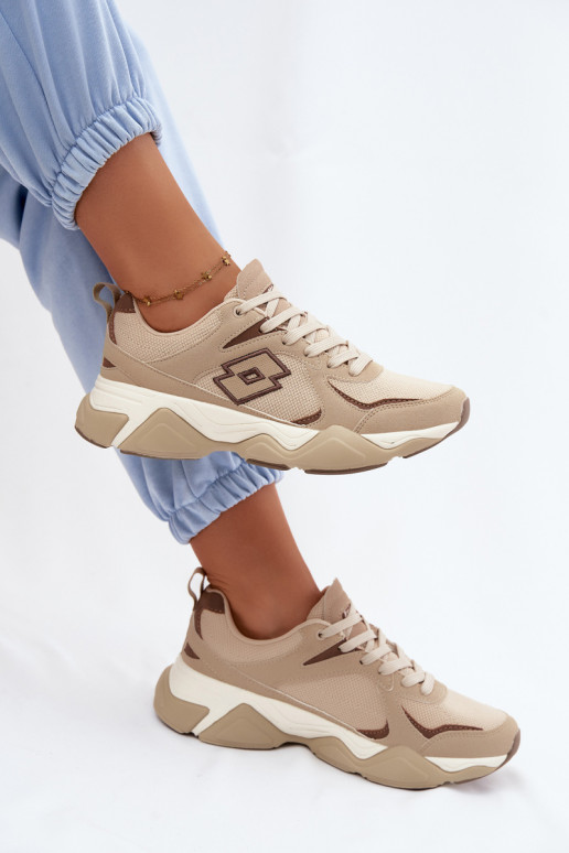 Heren sneakers LOTTO INANY 2401530 zandkleur