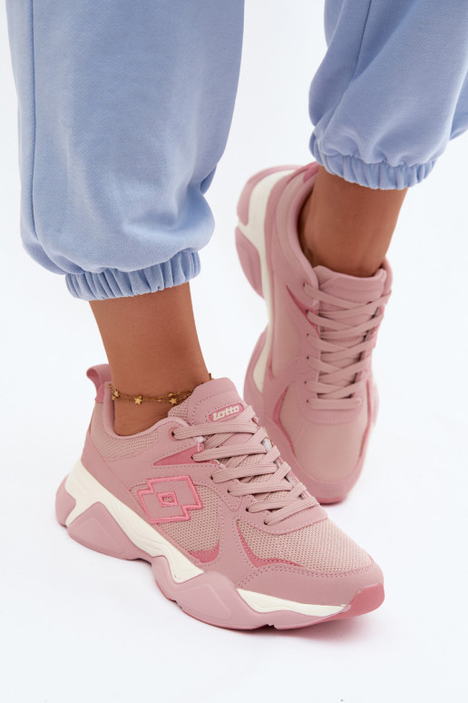 Heren sneakers LOTTO INANY 2401530 roze kleur
