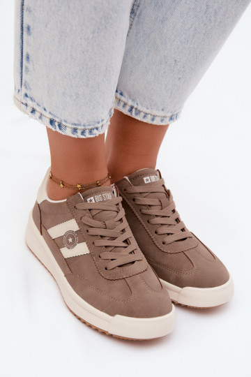 Chaussures de sport pour femmes Big Star UU274025 en couleur sable