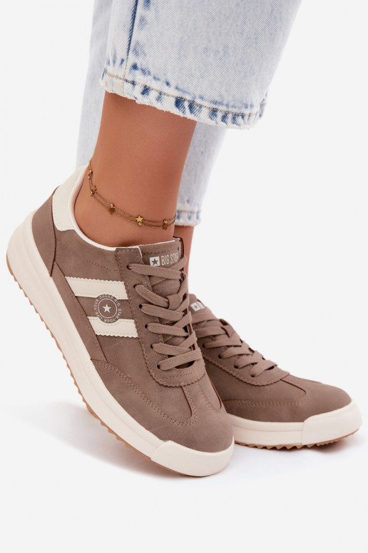 Chaussures de sport pour femmes Big Star UU274025 en couleur sable