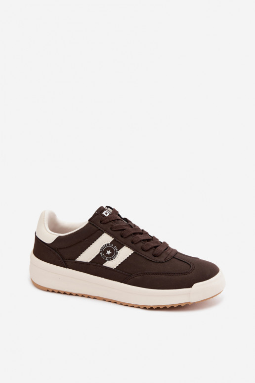 Chaussures de sport pour femmes Big Star UU274024 en couleur chocolat