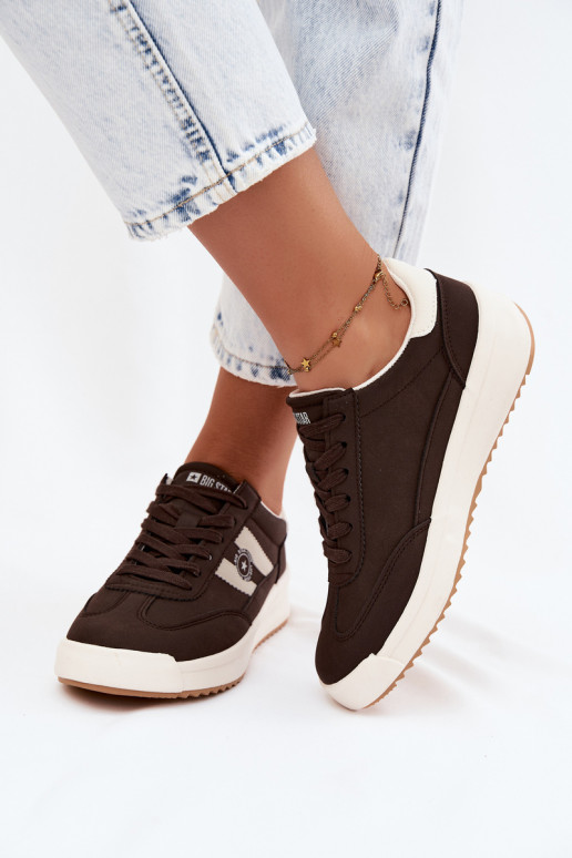 Sportieve schoenen voor dames Big Star UU274024 w kolorze czekoladowym