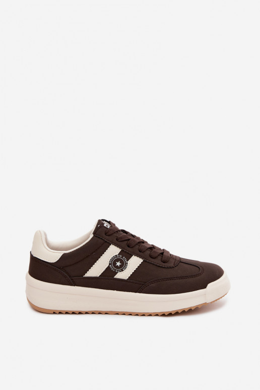 Sportieve schoenen voor dames Big Star UU274024 w kolorze czekoladowym